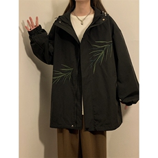 春季绣花外套男女同款新款风夹克XZ102B-1-JK2611P85，男装夹克，星座102B-1