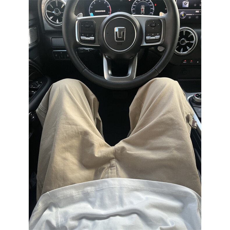 【网图有货】V03LL-P45cleanfit卡其色伐木工装裤美式复古vibe裤,男装休闲裤,星座1007（原301D）