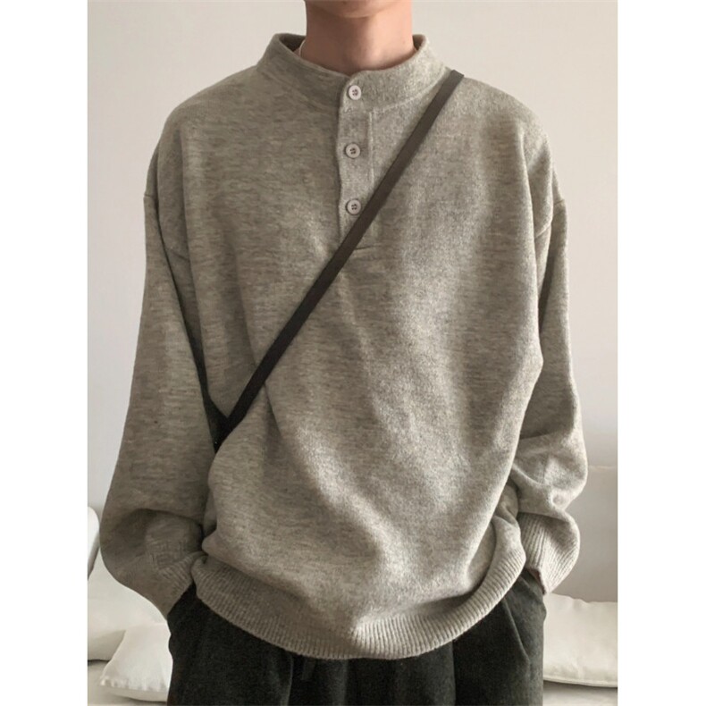现货足高品质亨利领毛衣套头针织衫M607-特P45,男装针织衫/毛衣,星座1212