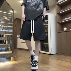 港风休闲裤高街五分裤宽松直通短裤DK133P30，男装牛仔裤，星座1204-3