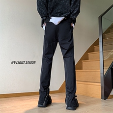B221美式ins高街暗黑小众拉链情侣休闲冲锋裤LK23030-P65控88，男装休闲裤，电商B221