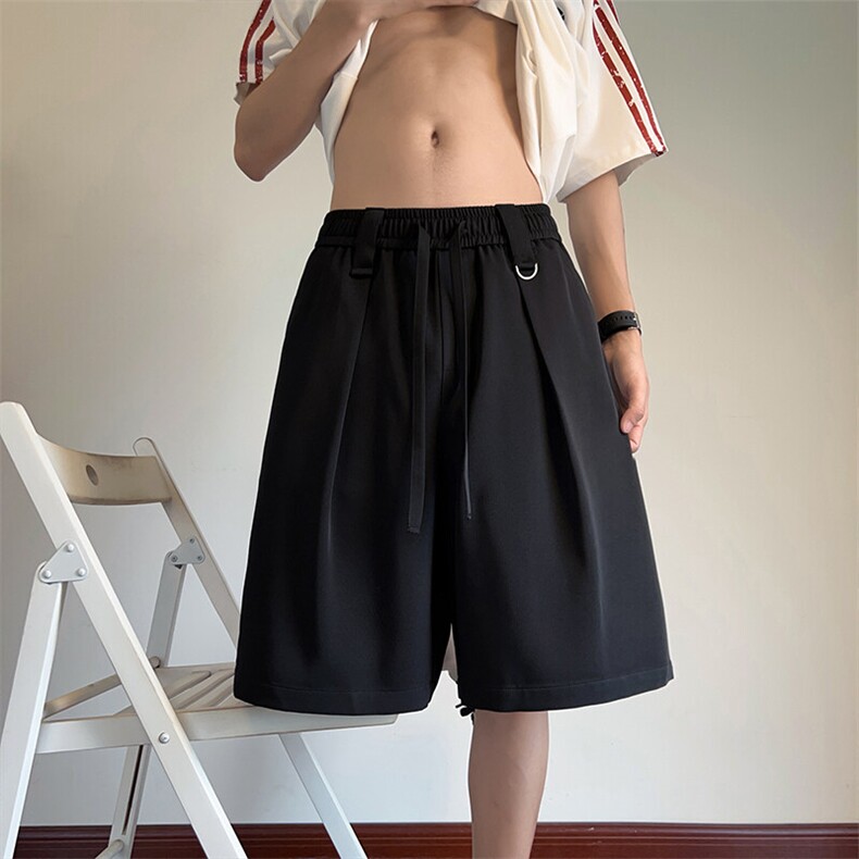 2025夏季新款内景通勤风冰丝西裤短裤M-5XLHK25628-特P25，男装牛仔裤，电商A022