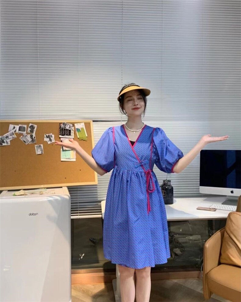 夏季韩系碎花短裙，其它，素凡 SU·FAN