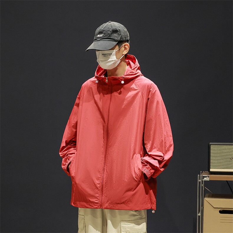 防晒衣男夏季薄款UPF50+防紫外线皮肤衣男宽松钓鱼防晒服2360-P35,男装防晒衣,星座1403A