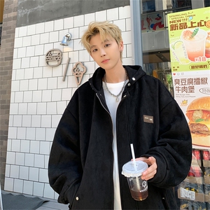 特P75控128控138 麂皮绒飞行服外套夹克男00%聚酯纤维JP2417图片