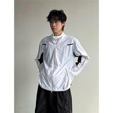 美式速干冰丝防晒衣男夏季网眼透气运动外套立领夹克冲锋衣FSY116，男装防晒衣，星座208-5