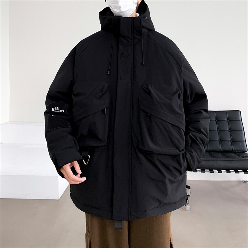 加厚复古户外冲锋衣工装连帽棉衣MY9303-P130，男装夹克，电商A021