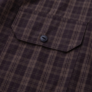 PL1218 两色宽松直筒长袖衬衫图片