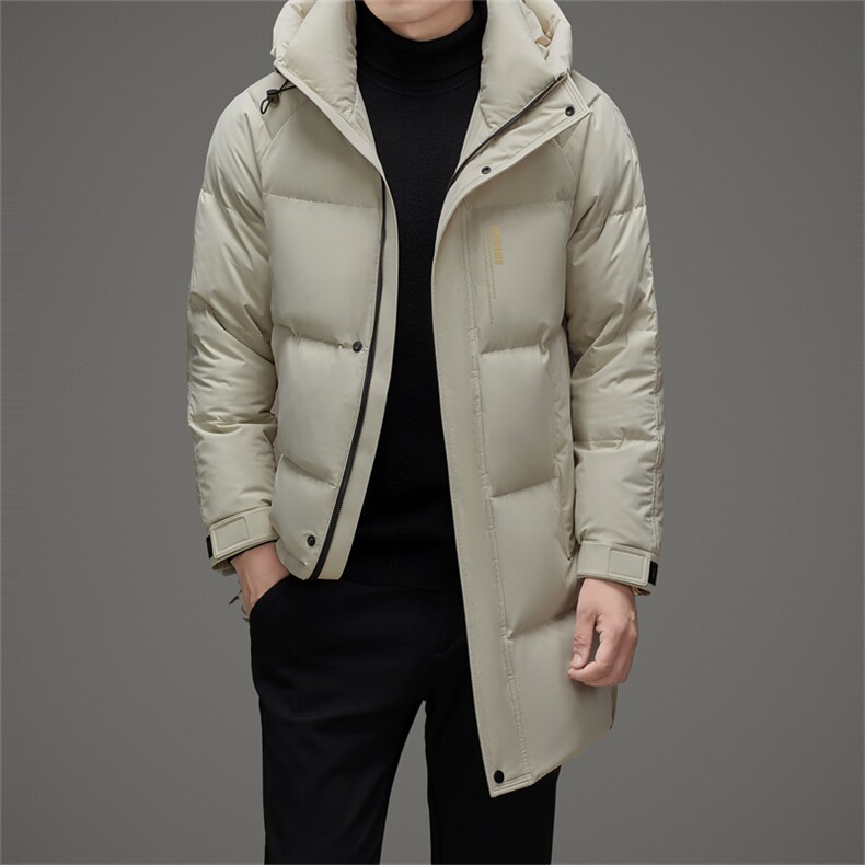 DAJ8825钱塘2020-2冬季新款厚款时尚休闲中年男士羽绒服外套P380,男装羽绒服,钱塘207-2