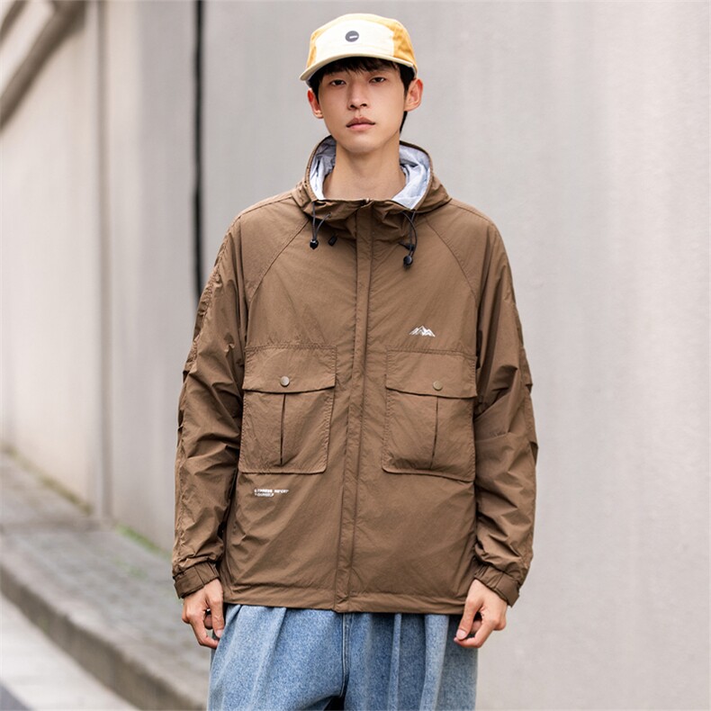 2025新款户外机能时尚三防轻薄UPF50+防晒衣（限价159），男装防晒衣，电商D215