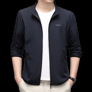 冰丝防晒衣男透气薄款男防晒服上衣立领男士夹克外套薄款MSNA663图片