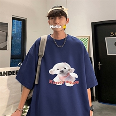 量大优供视频220克美式短袖t恤T3165得物直播有280克品质，男装T恤，电商A486