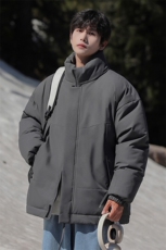 男士宽松防风防水加厚棉袄面包服DSA157B-M8808-P75，鞋类箱包手腕包，电商A157B