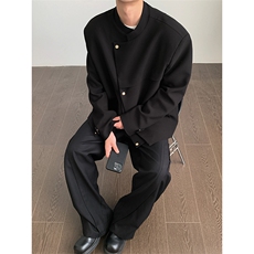 XF2607/P75春装新款现货新中式小西服男潮外套上衣，男装西服，电商A141