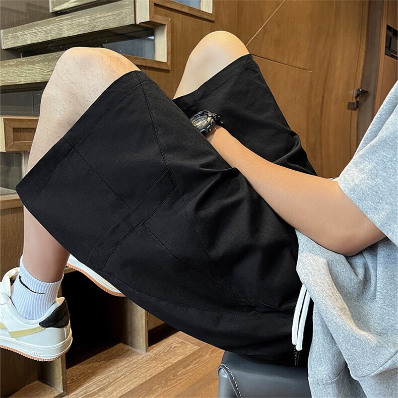 夏季新款美式工装休闲西裤男士潮流宽松运动五分短裤HZ9911特P35，男装西裤，星座610B-1