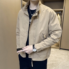 主推数据款夹克男休闲时尚潮流立领上衣外套A329-FL2313-P90，男装夹克，电商A329