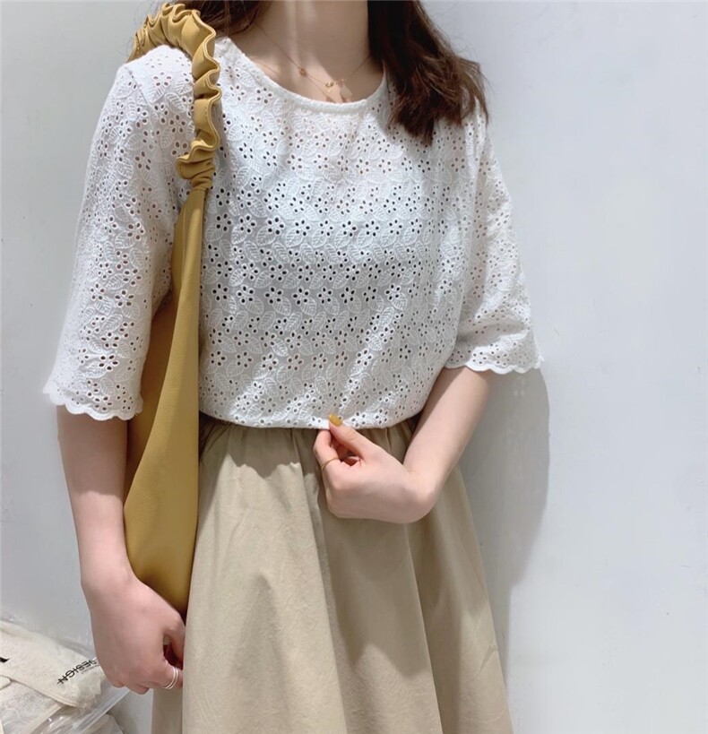 夏季韩系上衣系列，女装，唯品