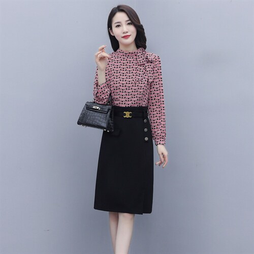 2025春装连衣裙立领休闲减龄修身收腰显瘦长袖连衣裙，女装连衣裙，施恩睿棋