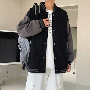 男装棒球服夹克休闲百搭2025秋季新款宽松ins潮流韩版运动外套男图片