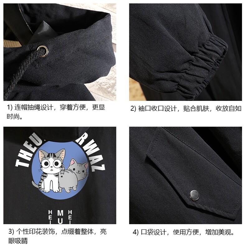 JK41160-P85加棉款-P115纯棉连帽夹克男士大码工装夹克男砖墙,男装夹克,电商A040A