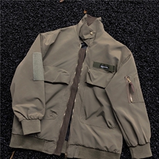春季户外设计感拉链飞行员外套男女机车服工装夹克棒球服WT6788，男装夹克，星座601-2
