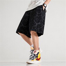 夏装笑脸牛仔三色时尚牛仔短裤A125-DK15-P38,男装牛仔裤,电商A125