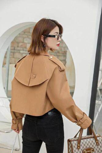 短款风衣，时尚，样衣，女装风衣，衣菲特