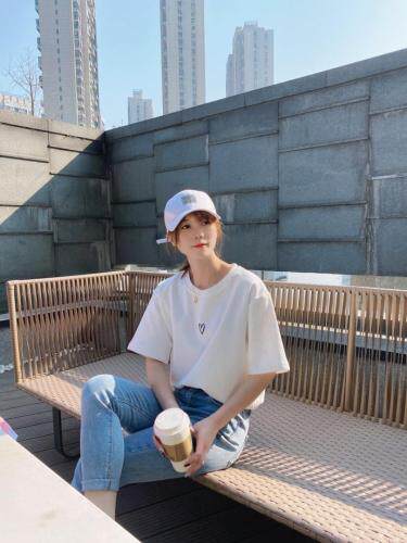 春装新款韩系简单百搭哦T，女装，NIY