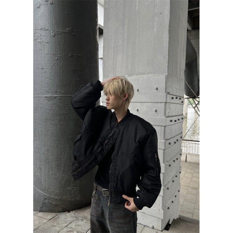 【有货】MY8213LL-特P85红内飞行夹克棉服男高级感棒球服外套，男装夹克，星座1007（原301D）