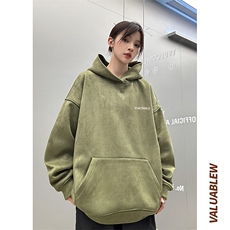 ！麂皮绒连帽卫衣直播品质重磅400克esa印花JL7108-P45控78，男装卫衣，星座508（原C305）