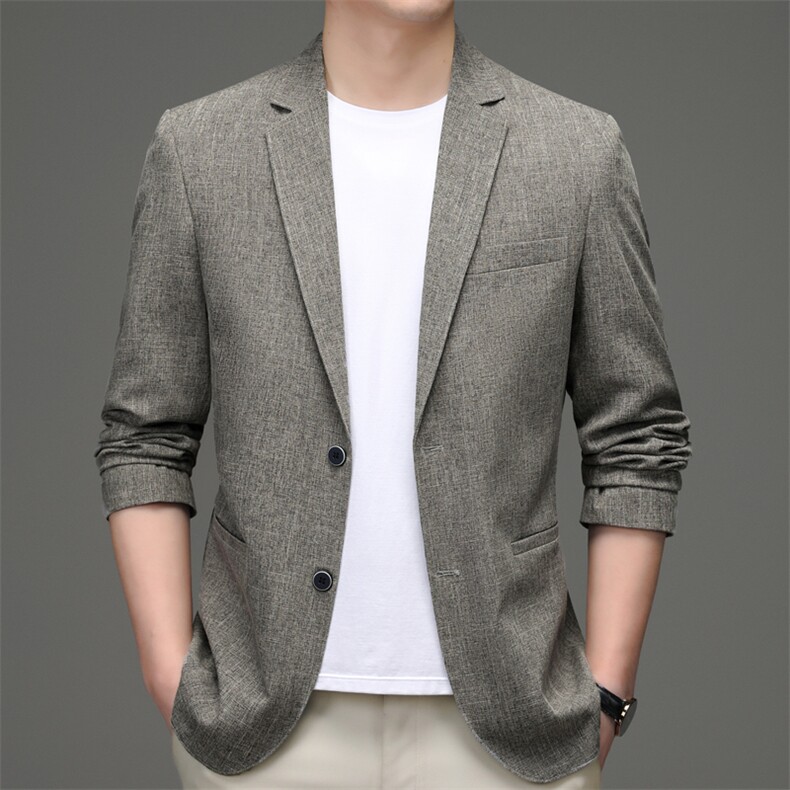 Y3388钱塘2020-2中年男士秋冬季新款时尚休闲简约主推款P152，男装西服，钱塘207-2