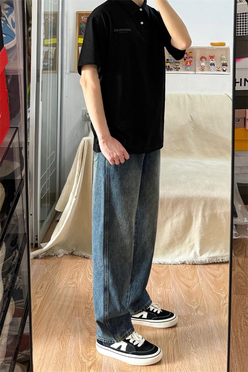 大货高品质弹力款美式休闲复古水洗长裤610A-1-YK0010-P53,男装休闲裤,星座610A-1