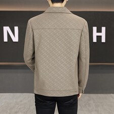 春季夹克男高品质翻领外套型男商务休闲百搭青年外套男S2603-P88，男装夹克，星座310B-3