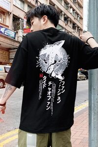 ins复古原宿风情侣短袖t恤男士潮流百搭五分袖打底上衣 DS342TP25图片