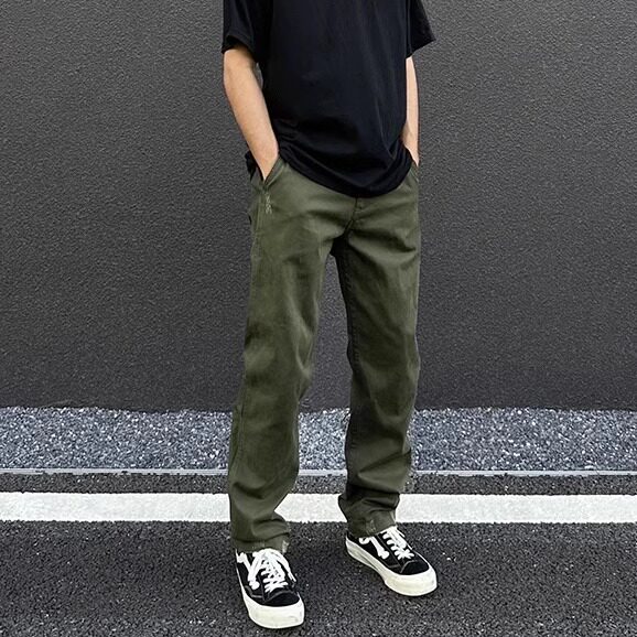 百搭直筒宽松休闲裤男新款潮流长裤513ACK2680P48,男装休闲裤,星座513A