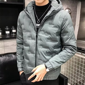 连帽羽绒服男士短款冬天年新款冬季潮牌潮流帅气加厚冬装外套图片
