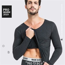 J1279新款阳离子内衣保暖秋衣秋裤套装弹力修身男士内衣套装，女装背心吊带，星座510A-2