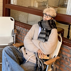 日系开衫毛衣外套秋冬新款日系小清新韩版宽松学生上衣针织衫，男装针织衫/毛衣，星座601-1