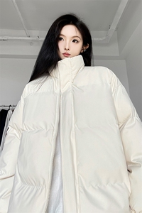 主推！三防面料加绒加厚立领大码棉衣羽绒服男 MY1266-特批68图片