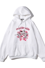 白底新款秋季时尚美式百搭宽松印花潮流美式连帽卫衣W374P40控58，男装卫衣，电商A247-1