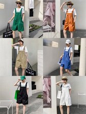 夏季新款背带裤背带裙，其它，轩轩·魅丽依族