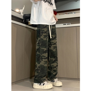24春夏现货 品质大码迷彩裤 不起球 不褪色 K909-P60图片