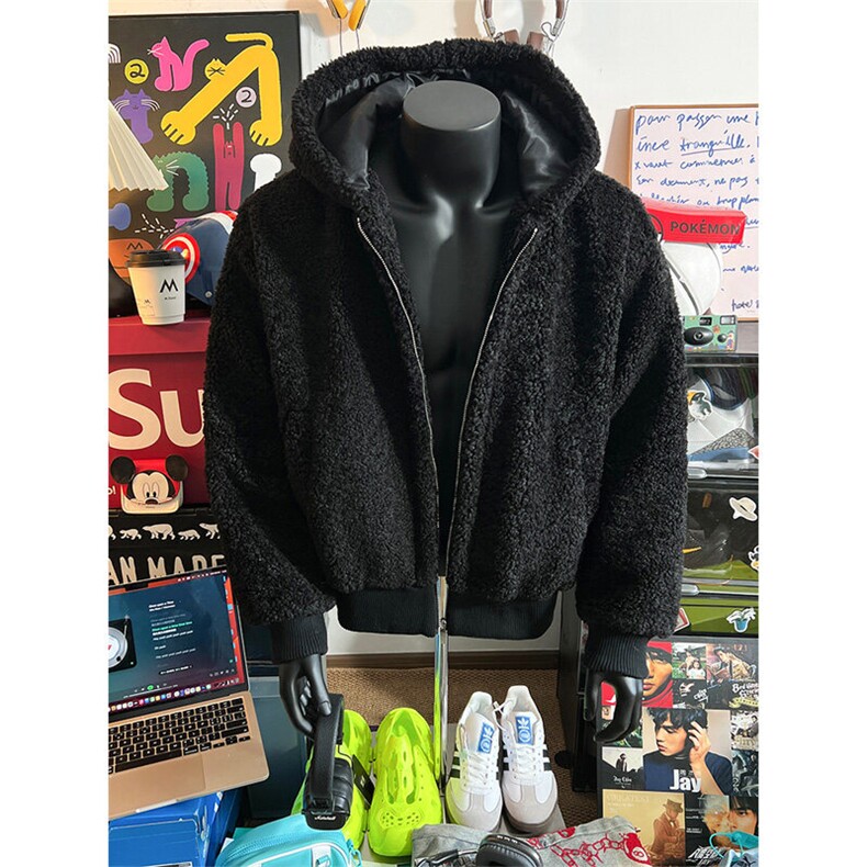 冬季羊羔毛外套棉衣男xh88-特p85，男装棉衣，电商B367