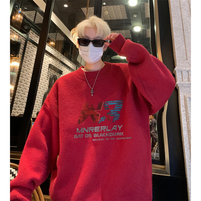 高质量！秋冬季半高领毛衣男加绒加厚线衣男针织衫男MY227-特p38,男装针织衫/毛衣,电商B367
