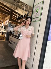 小衫连衣裙，女装连衣裙，精典蓝月