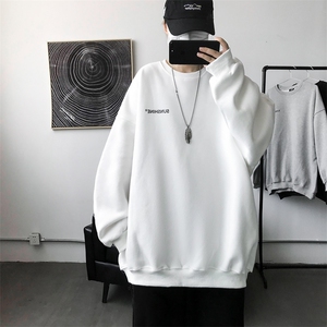 W33 情侣印花圆领秋冬卫衣 常规P28 加绒P38 S-5XL 支持定制图片