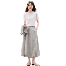 现货2026夏装新款女神时尚三件套套装，女装套装/套裙，木子恋