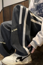 ！2025秋冬青少年直筒休闲裤灯芯绒长裤WK2065特P38加绒45，男装休闲裤，电商B220