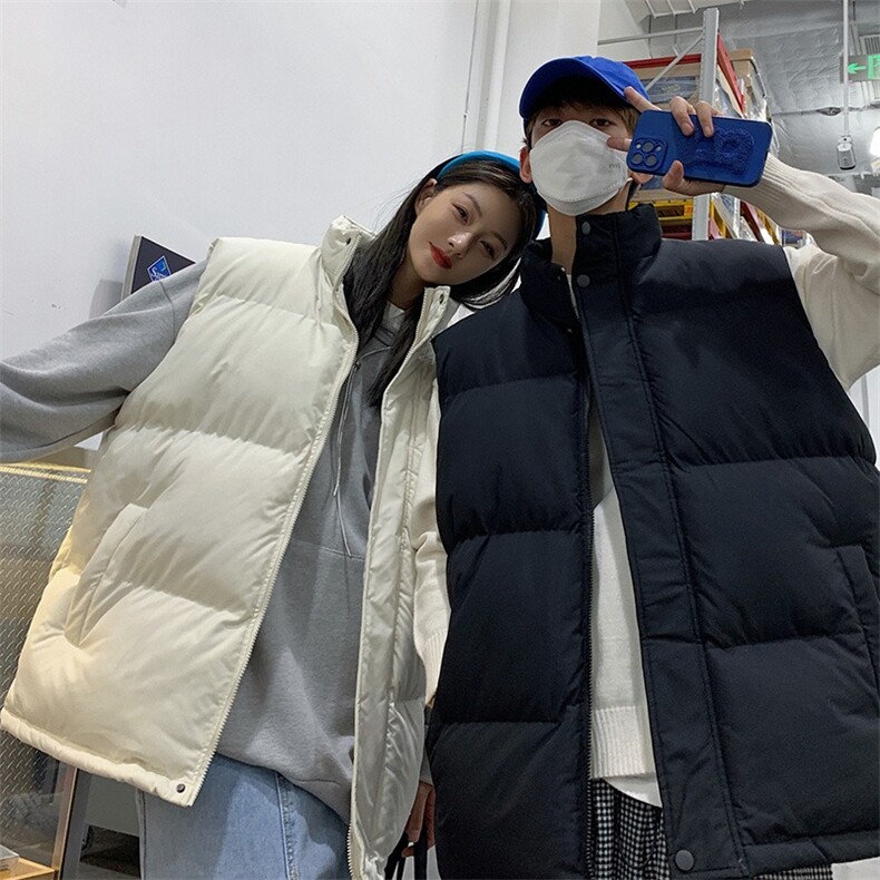 加绒男立领棉衣马甲棉袄情侣面包服保暖背心大码M-5XLMJ908P40,男装背心/马甲,星座1013-1