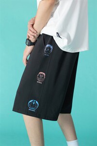 休闲短裤男夏季潮牌潮流ins港风韩版宽松裤子A161-2-D0641-P40，男装休闲裤，电商A161-2
